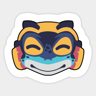 Happy Frog Sticker